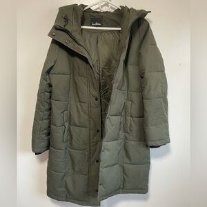 Sam Edelman belted puffer jacket size S